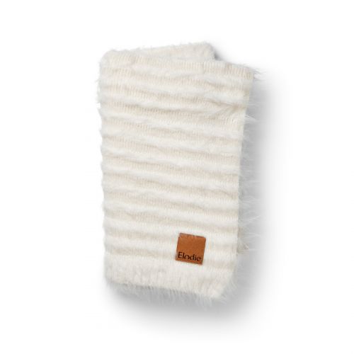 Furry Knit Blanket Elodie Details - Vanilla White