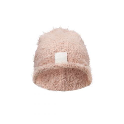 Furry Knit Beanies Elodie Details - Powder Pink