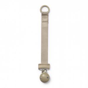 Dřevěný klips na dudlík Elodie Details - Pure Khaki
