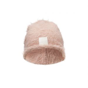 Furry Knit Beanies Elodie Details - Powder Pink